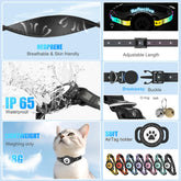 ZOWPET collar con cierre de seguridad desprendible para mayor seguridad.