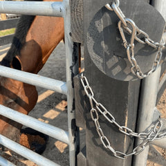 ZRruowin cadena puerta con ganchos, instalación rápida y segura.