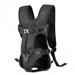 ZTVA canguro-perro-mochila-frente-negra facilita paseos cómodos