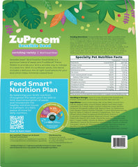 Tazón con ZuPreem Sensible Seed para aves pequeñas