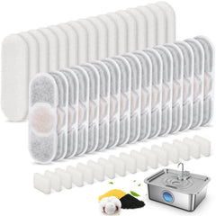 Zuqqony DYSJ03: filtro repuesto 5 etapas para agua limpia y fresca.