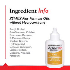 Zymox Otico sin hidrocortisona cuida orejas de forma suave.