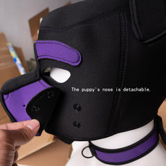 Pup Hood ZZRBVFH rostro completo con ventilación estratégica.