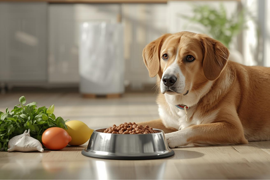 Ingredientes naturales para alimento de perros en México