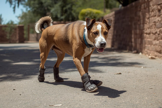 Protección de patas para perros en climas calurosos en México