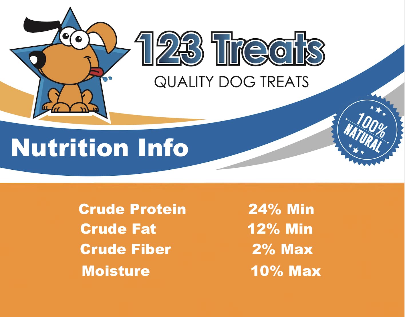 123 Treats: Apto para todas las razas, recompensa para perros pequeños a grandes.