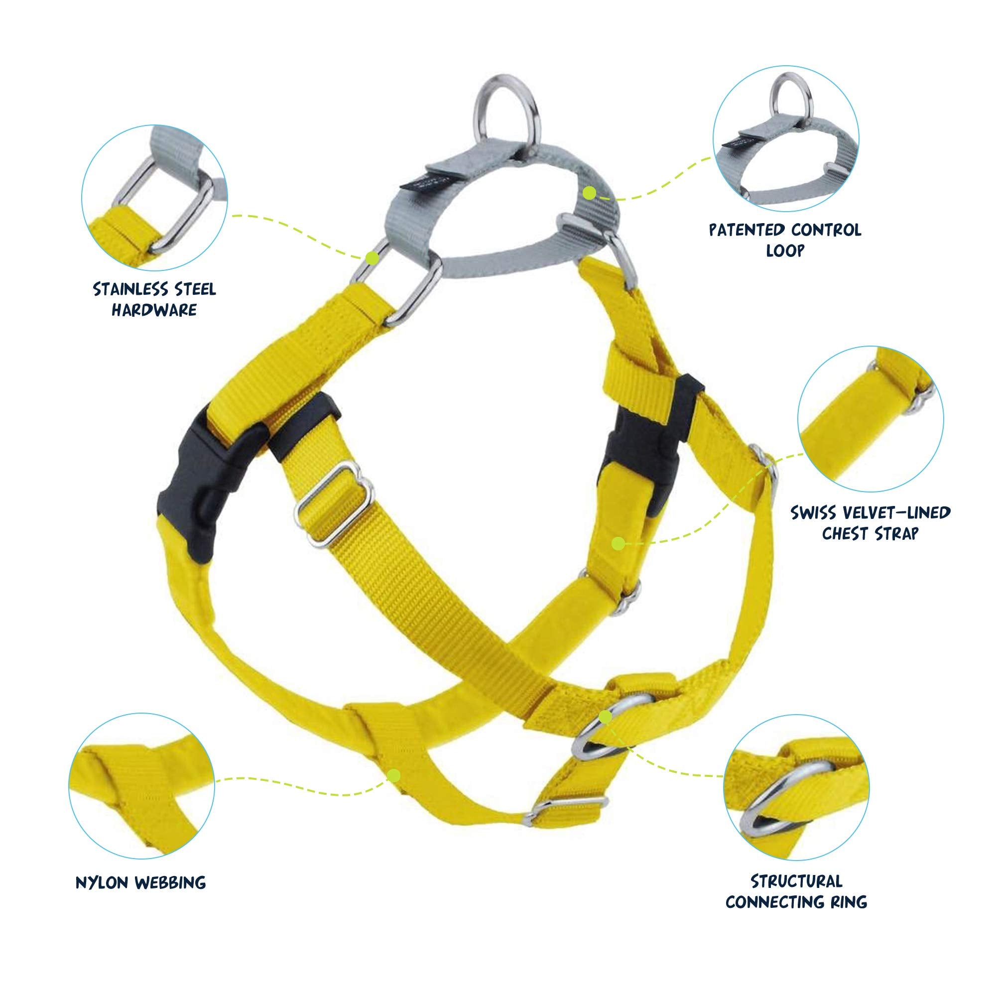 2 Hounds Design Freedom con ajuste múltiple para control estable.