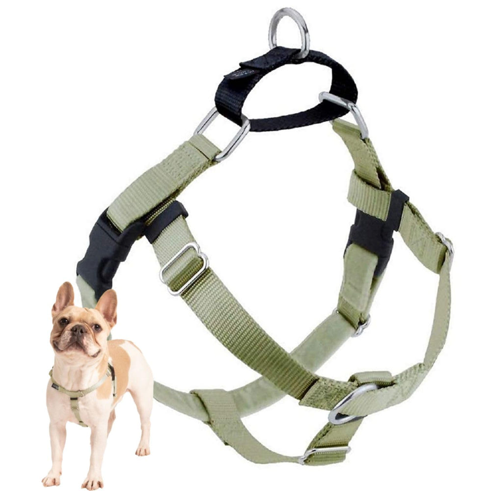 Arnés Freedom sin tirones 2 Hounds Design con cierre frontal para control seguro.
