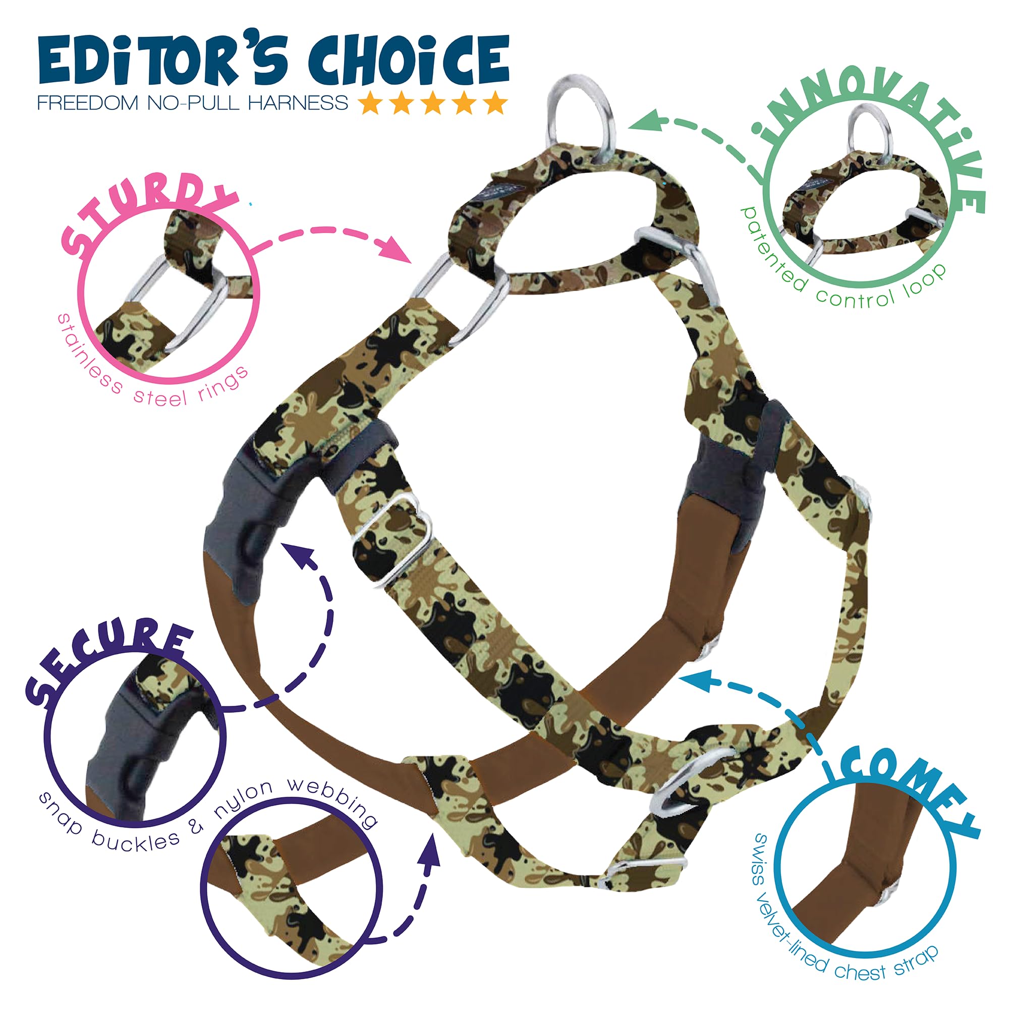 2 Hounds Design correa dual con dos puntos de enganche versatilidad en entrenamientos.