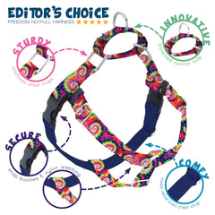 Correa de entrenamiento dual 2 Hounds Design, vista lateral, entrenamiento eficaz.