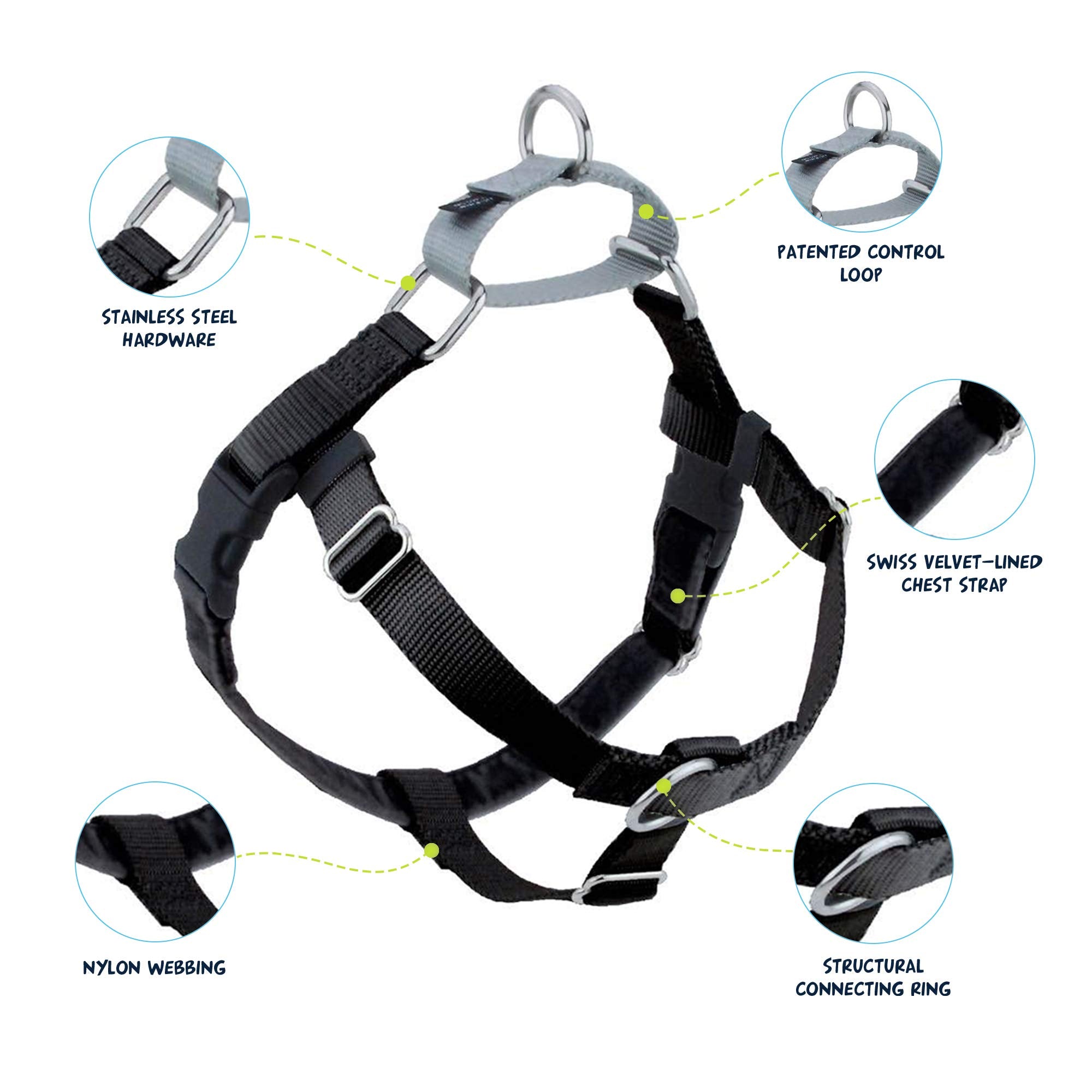 Ajuste múltiple de 2 Hounds Design para distribución uniforme de presión.