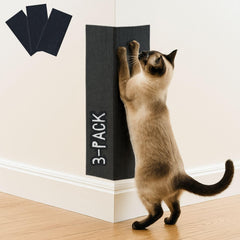 2ME Alfombra arañazos gatos 3 Pack protege muebles y ofrece zona de rascar