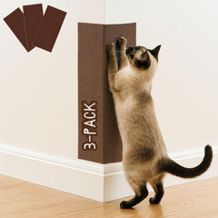 2ME alfombra rasca-gato 3pack para arañados seguros en casa.