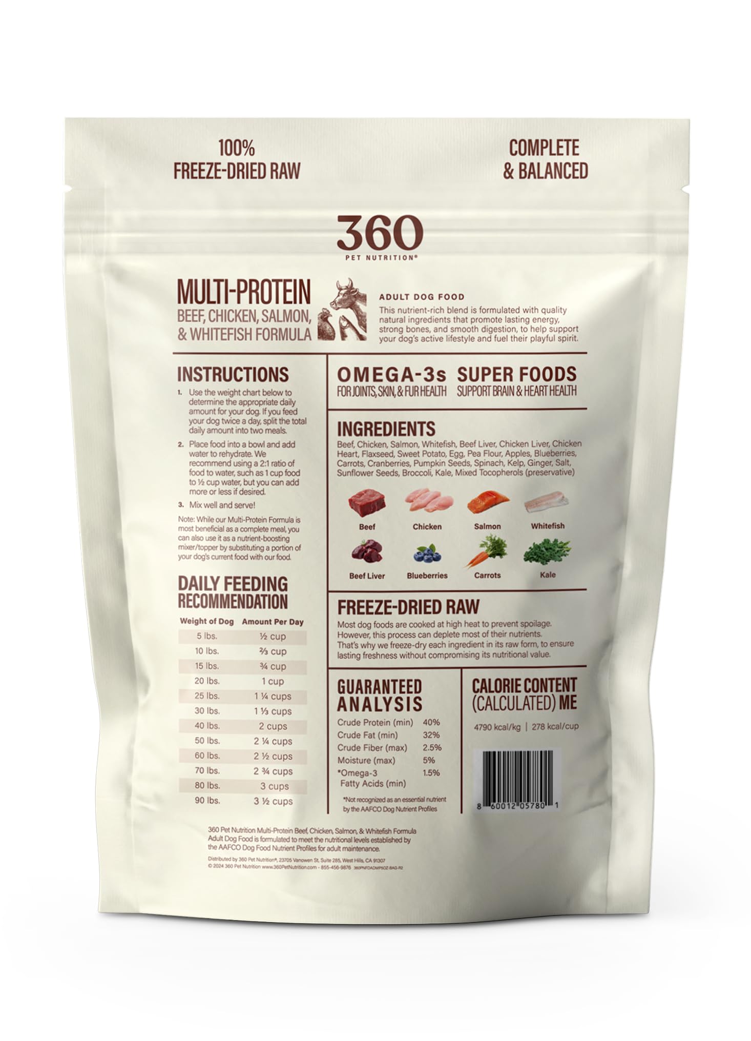 360 Pet Nutrition: momentos de comida más agradables gracias a trozos sabrosos.