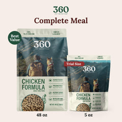 360 Pet Nutrition superalimentos con frutos y verduras para apoyo nutricional