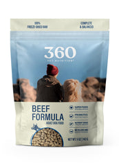 360 Pet Nutrition ternera con higado liofilizado: bocados proteicos para cada comida