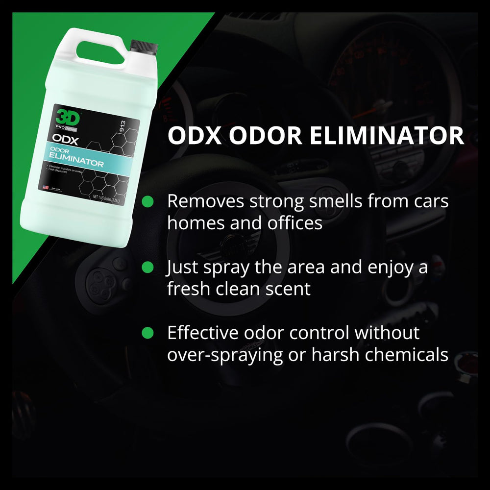 3D ODX ideal para oficina y automóvil, sensación de limpieza al instante.