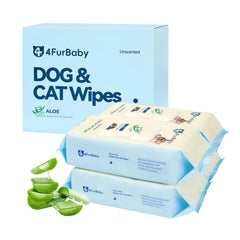 4furbaby toallitas perros patas-zona trasera para limpieza rápida sin agua