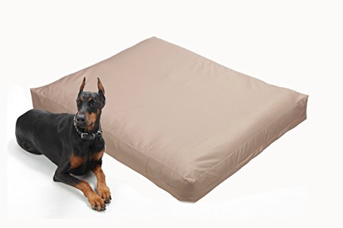 Funda grande 4Knines para cama de perro: ajuste seguro en camas grandes.