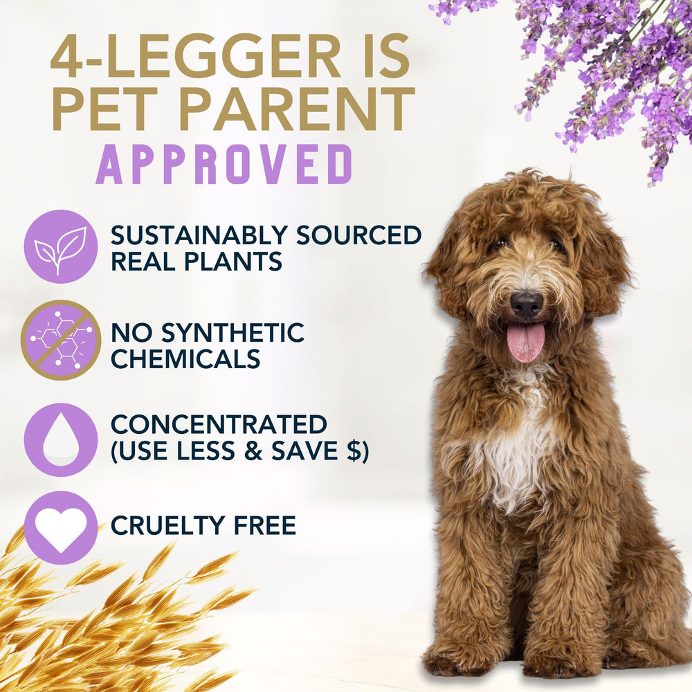 4Legger cuidado del pelo y la piel del perro.