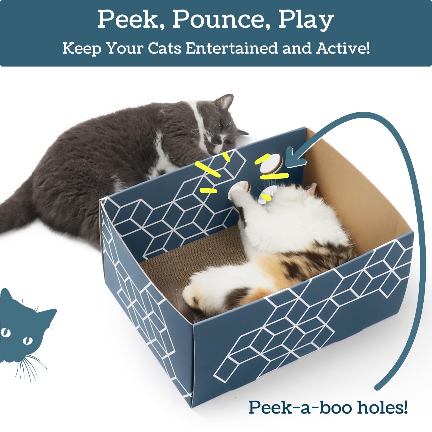 5609PETS aberturas para juego interactivo desde la caja