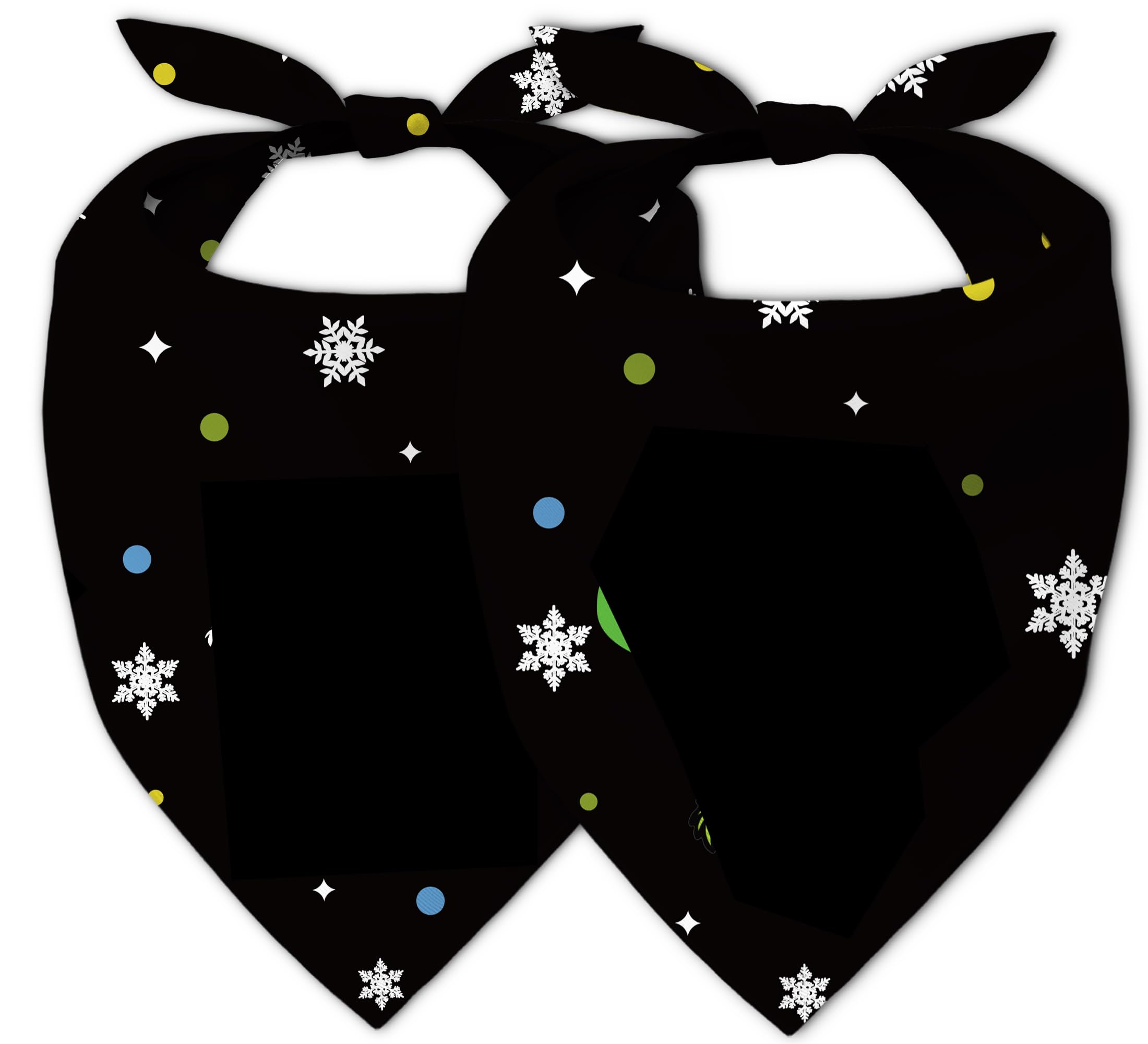 68Win bandana navideña para perros, triángulo clásico, ideal para fiestas y sesiones de fotos.