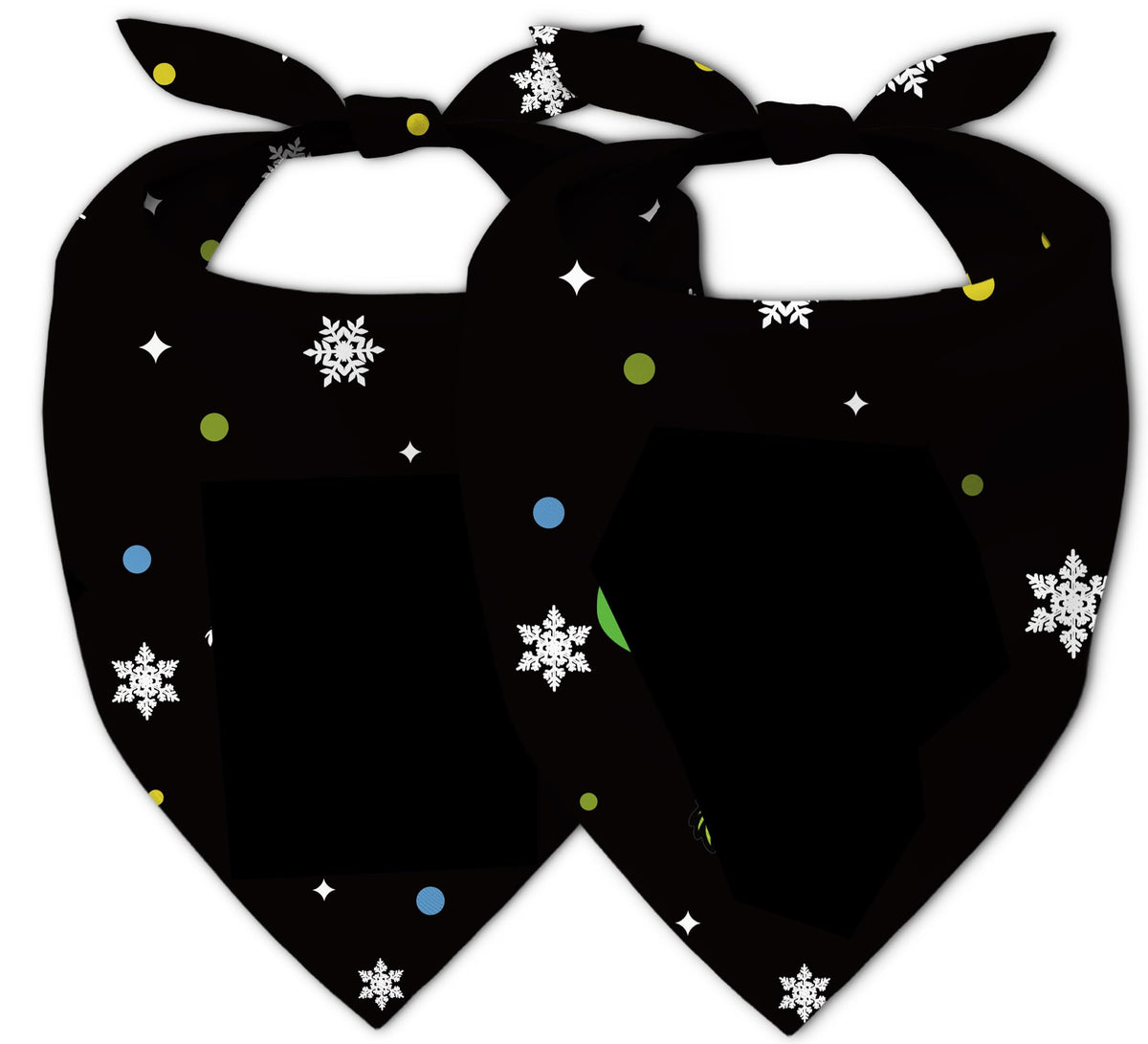 68Win bandana navideña para perros, triángulo clásico, ideal para fiestas y sesiones de fotos.
