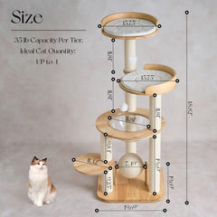 797Audio cama-descanso-gato, refugio cómodo para siestas tranquilas.