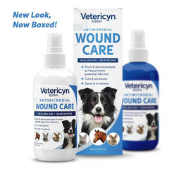 Vetericyn Plus para perros, cuidado de la piel, favorece la reparación suave de la piel.