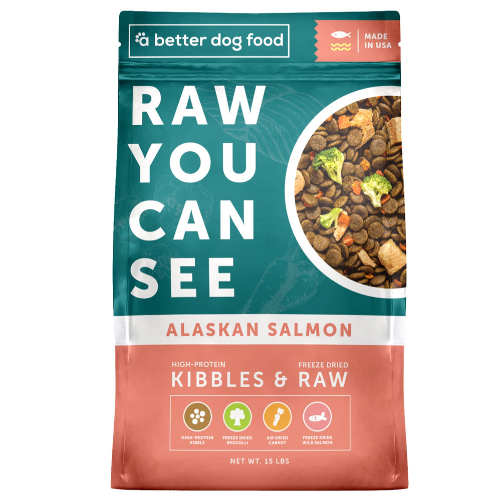 A Better Dog Food salmón seco: omega-3 para piel sana y pelaje