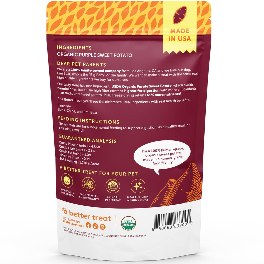 A Better Treat color morado y antioxidantes para sistema inmune y salud ocular.