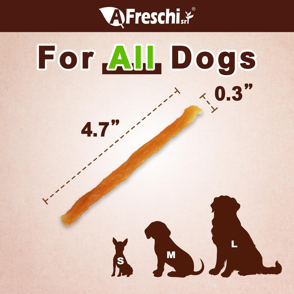 A Freschi Premios Suaves de Pollo para Perros – textura tierna ideal para perros de todas las tallas