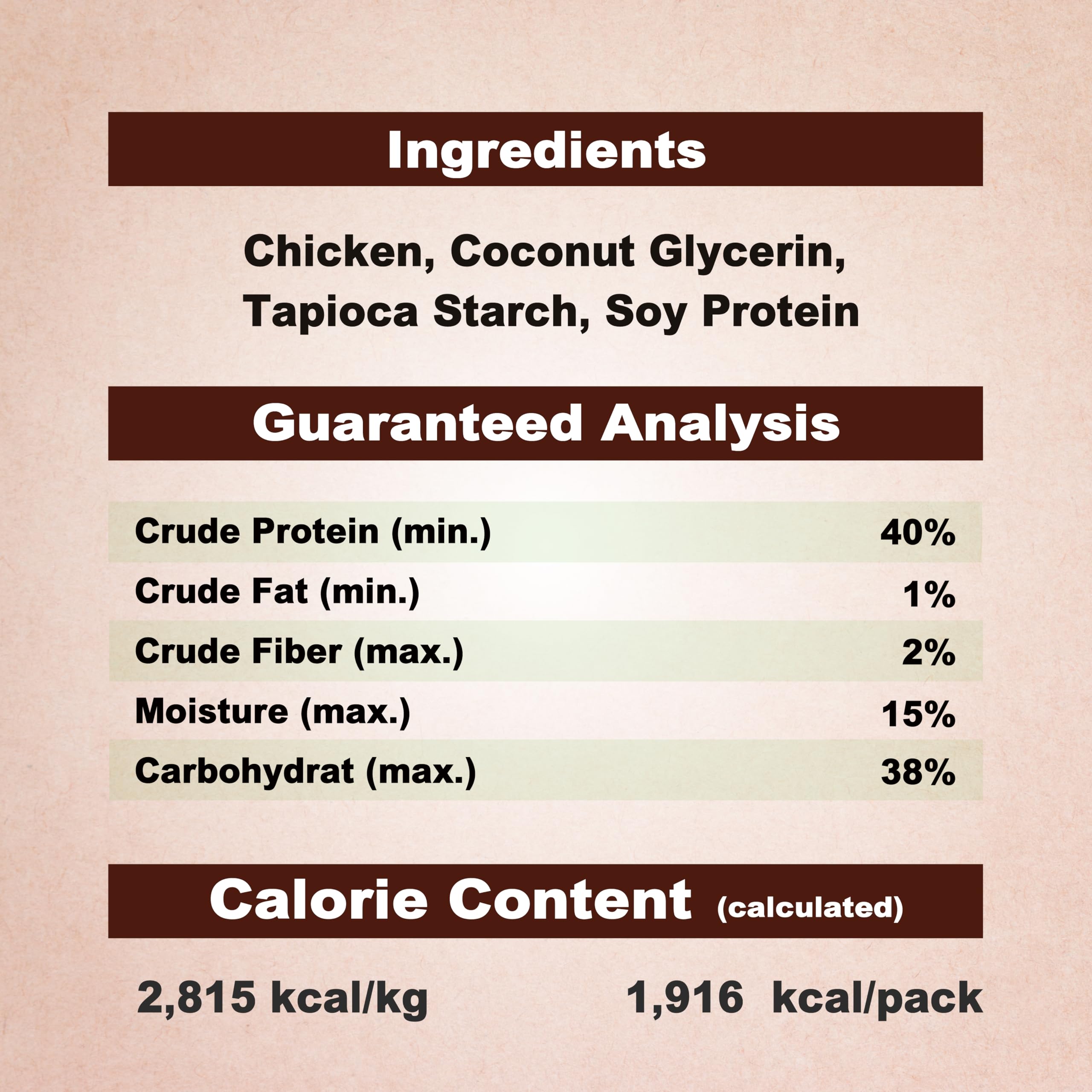 Snack bajo en grasa para perros activos de A Freschi srl.