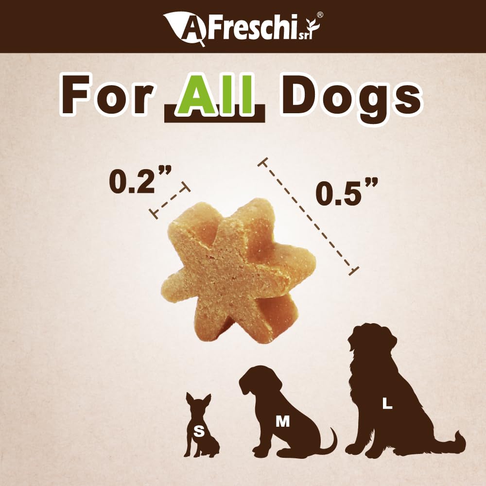 A Freschi pavo estrellas 16oz, recompensa sabrosa para perros exigentes.