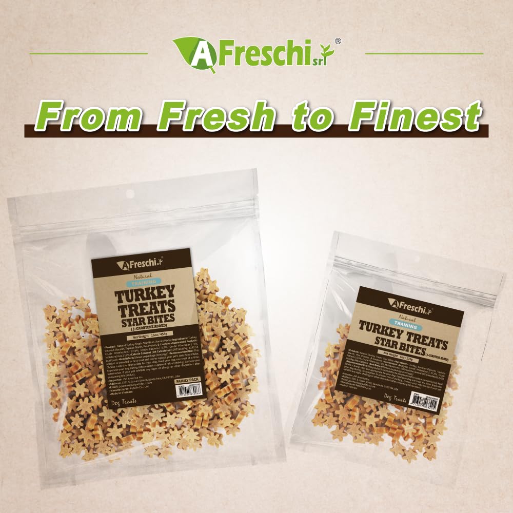 A Freschi premios diarios para perros pequeños, para entrenamiento y refuerzo.