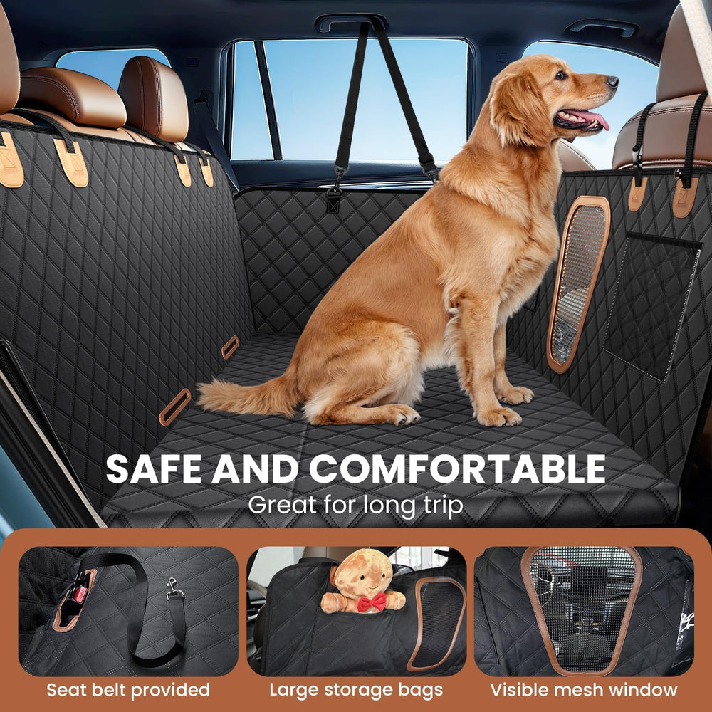 Cubre asiento con cinturón de seguridad A-Pce para mayor seguridad en rutas.