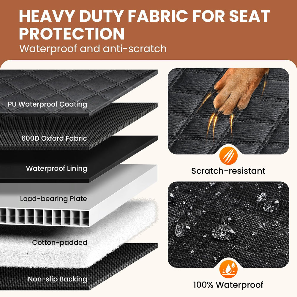 Cubre asiento con malla de ventilación A-Pce facilita la visibilidad y frescura.