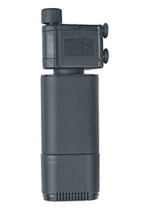 AA GKM3W mini UV interno negro, detalle de la bomba, flujo eficiente