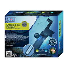 AA GKM9W lámpara UV interna para acuario de 50 galones, mejora claridad.