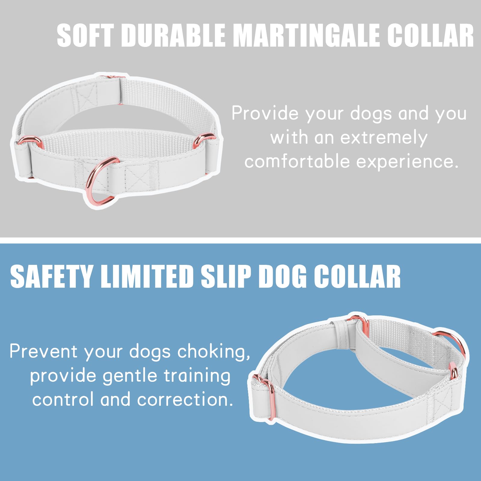 AaufiLux collar martingale ajustable para perros