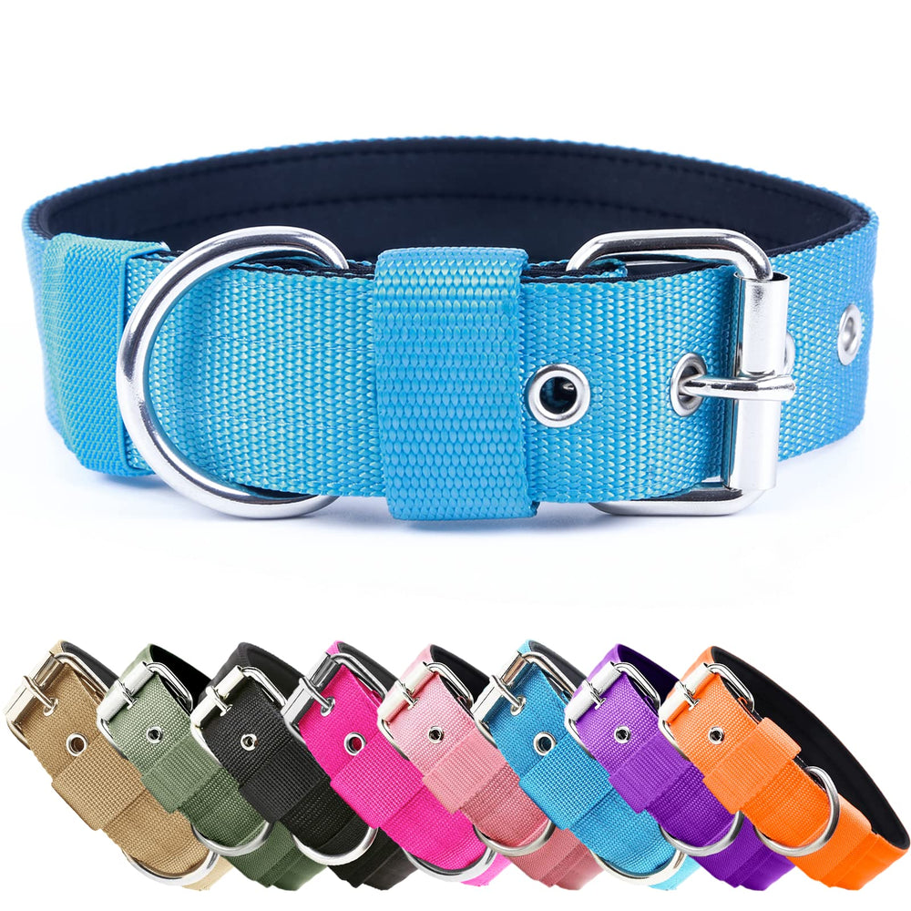 Collar táctico AaufiLux de 1,5 pulgadas para perros activos y duraderos.