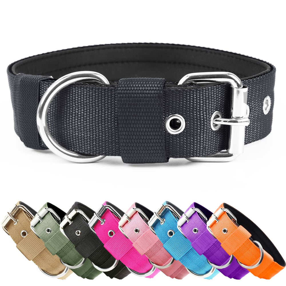 Collar táctico Aaufilux en nylon de doble capa para exterior y uso prolongado