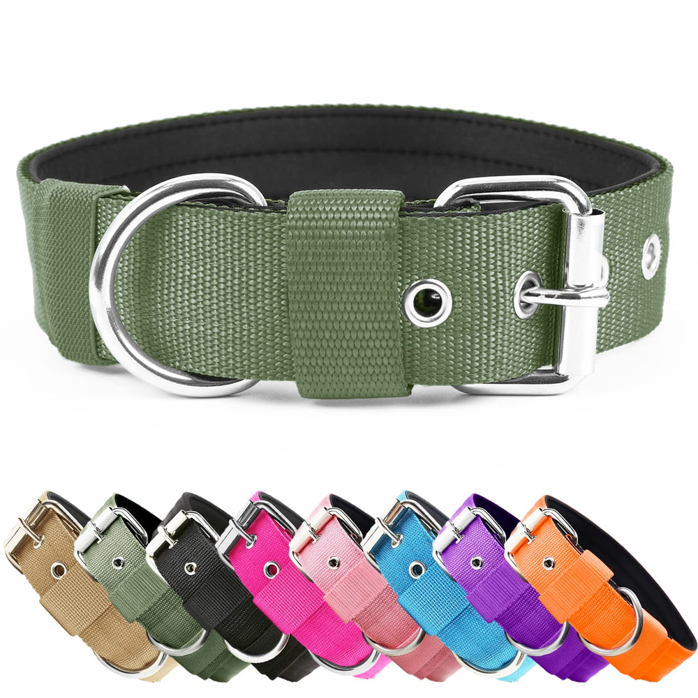 AaufiLux collar táctico resistente en nylon para perros activos y aventuras al aire libre
