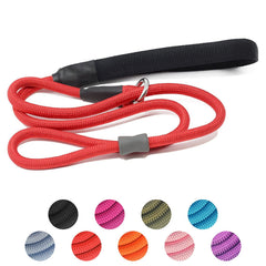 AaufiLux cuerda de entrenamiento para perros 4 pies, ideal para paseos controlados.