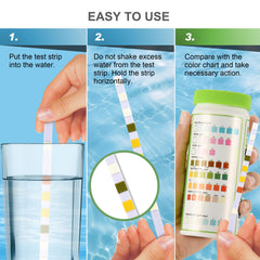 AAwipes lectura de color precisa para resultados confiables del agua