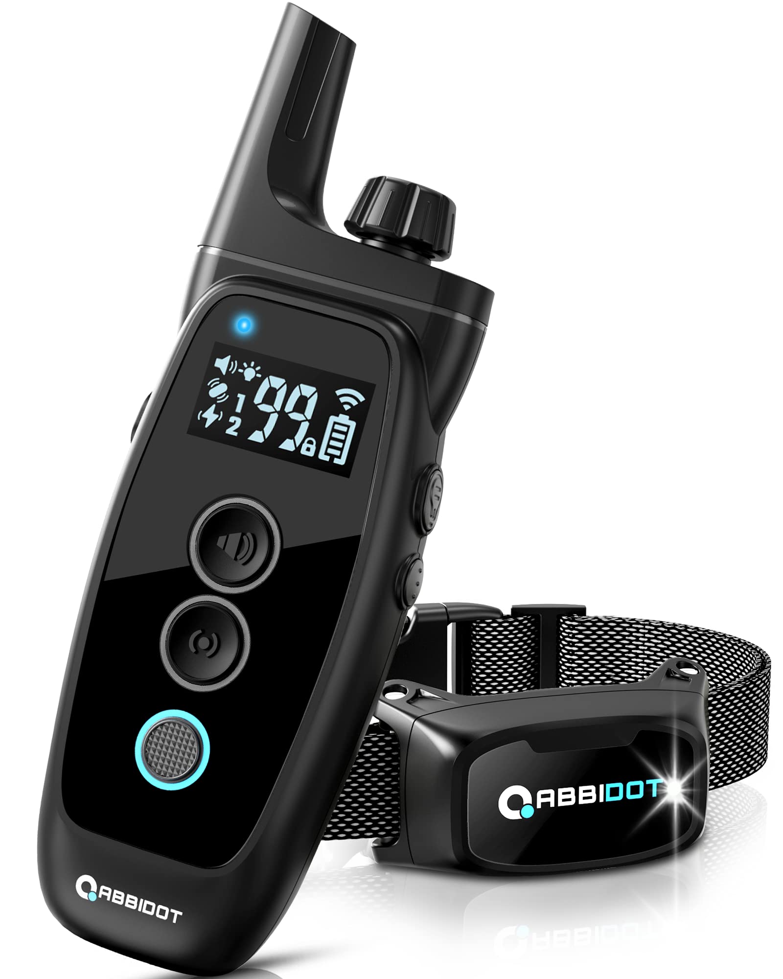 ABBIDOT collar con bloqueo de seguridad para correcciones controladas
