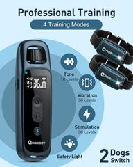 ABBIDOT control-remoto-entrenamiento-perro, control seguro desde distancia.