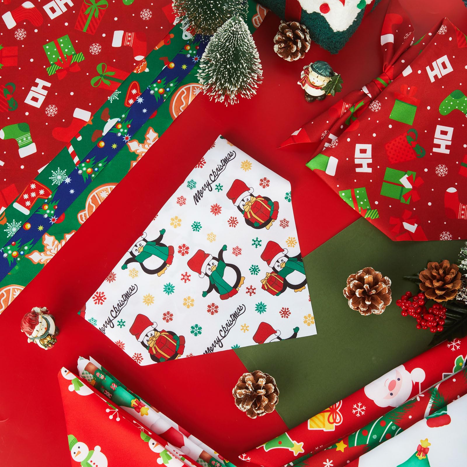 Abbylike bandana con regalos, ideal para festividades y fotos familiares.