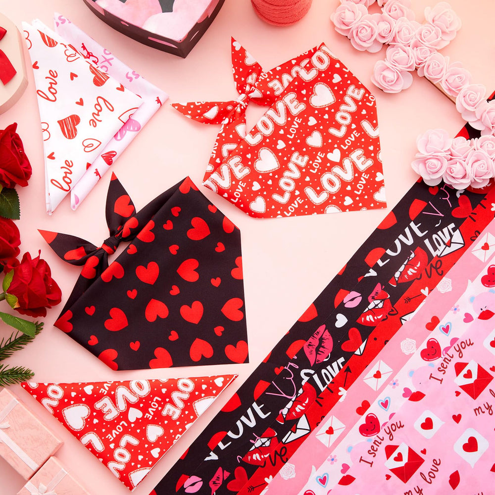 Abbylike bandanas con variados patrones, gran variedad para combinar estilos diarios