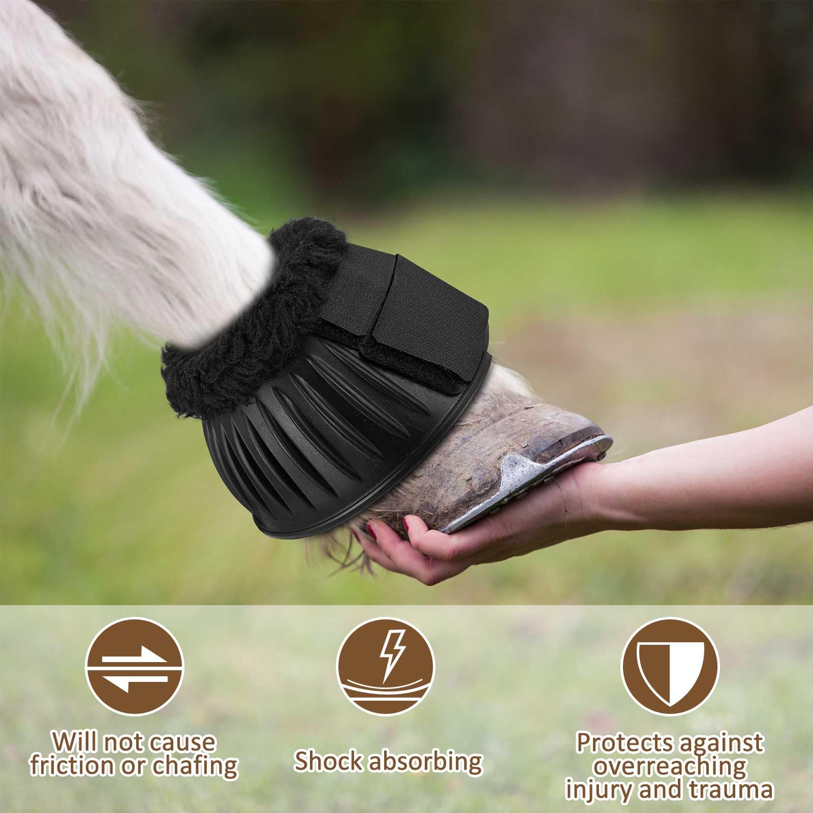 Abbylike botas para competición protegen durante ejercicios y traslados.